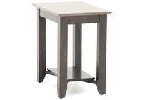 canadel matte end table   