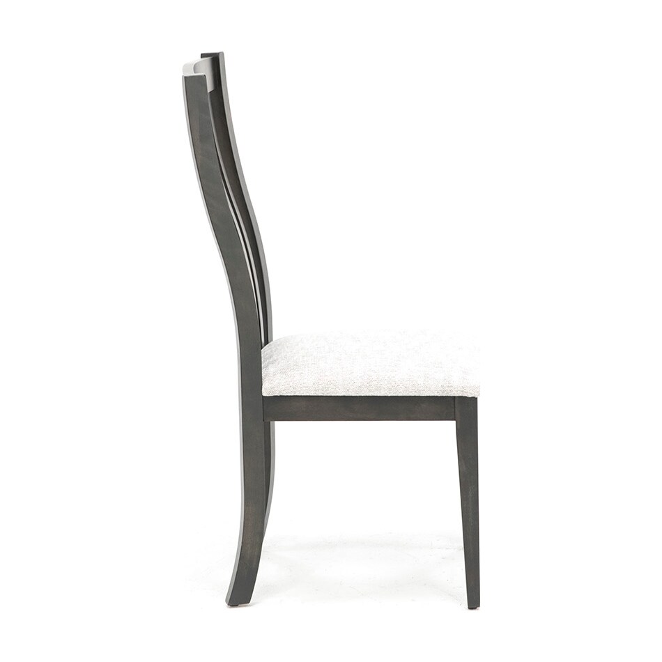 canadel matte standard height side chair   