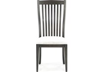 canadel matte standard height side chair   