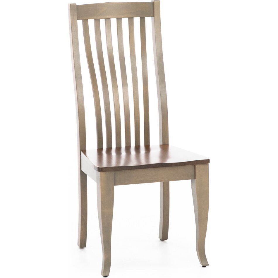 canadel matte standard height side chair   