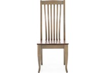 canadel matte standard height side chair   