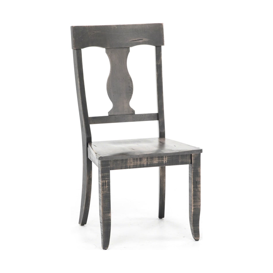 canadel standard height side chair   