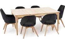 canadel tan inch standard height rectangle   
