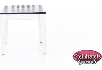 canadel white inch standard seat height side chair  image   