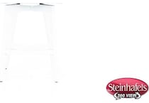 canadel white  inch counter seat height stool  image   