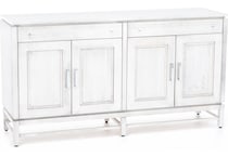 canadel white buffet server sideboard   
