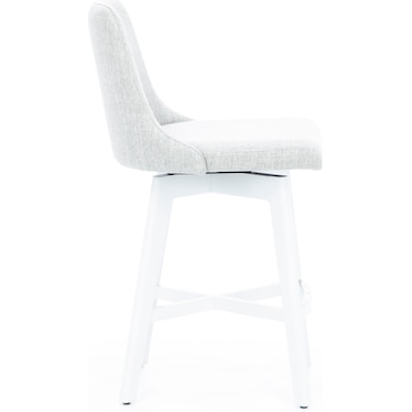 Canadel Downtown 25.25" Upholstered Swivel Stool 8141