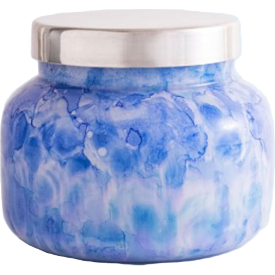 capr blue candleholder candle   