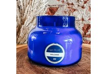 capr blue candleholder candle   