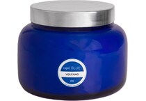 capr blue candleholder candle   