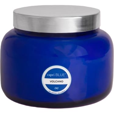 Blue Volcano 48oz Candle Jar 100Hrs 6.5"W X 5"H