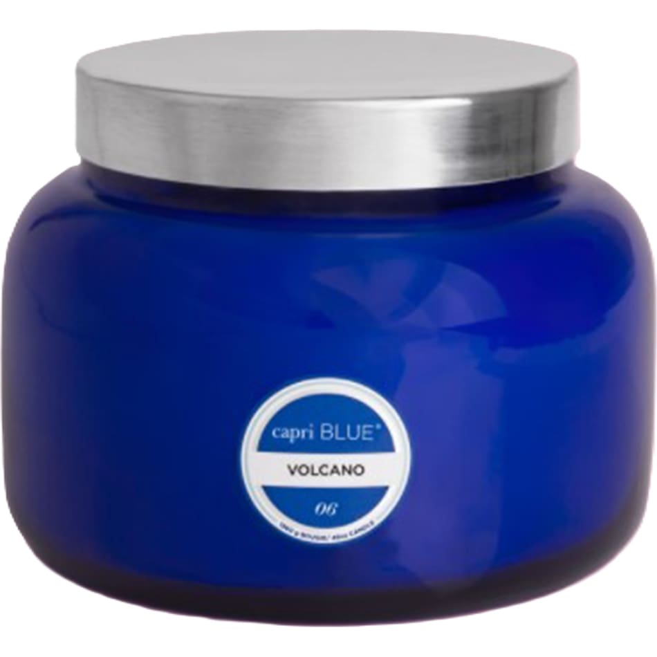 capr blue candleholder candle   