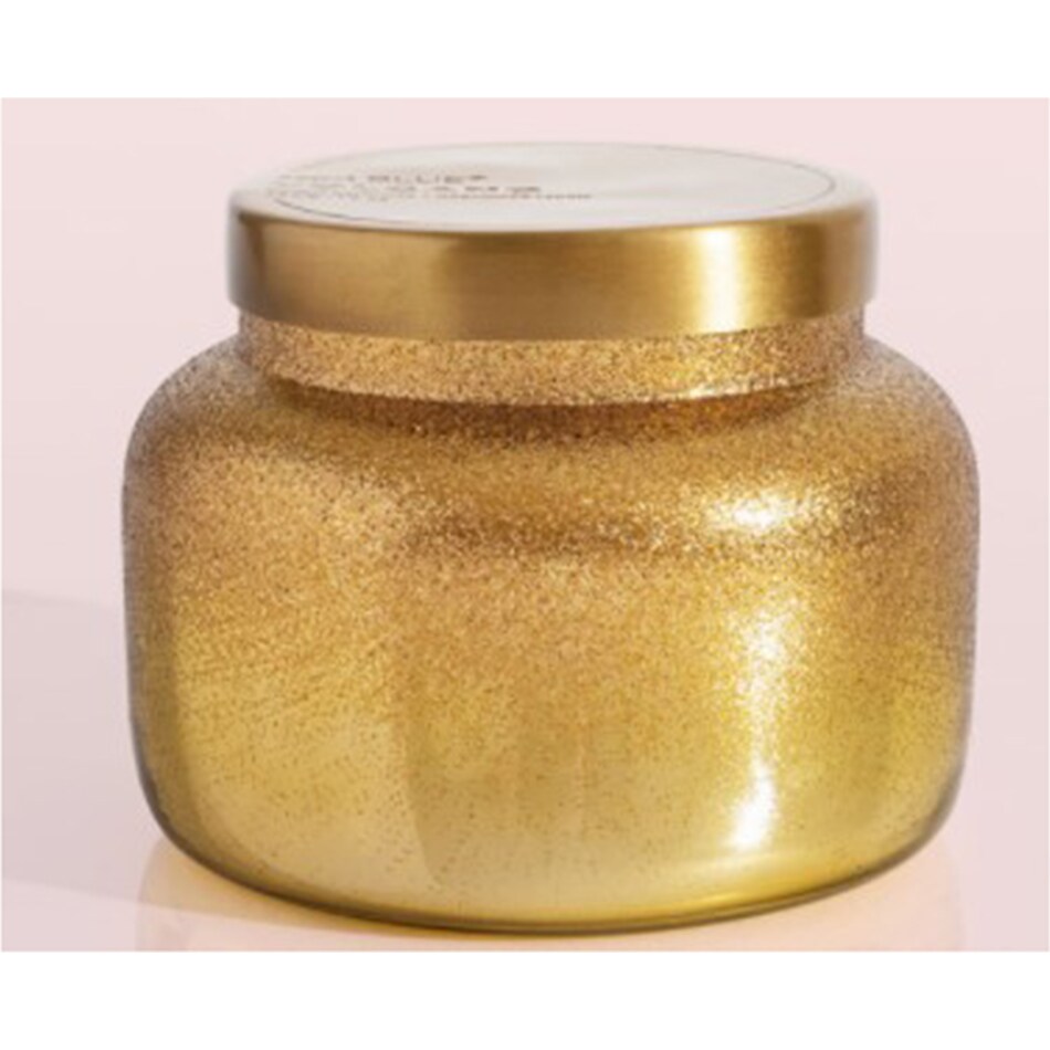 capr gold candleholder candle   