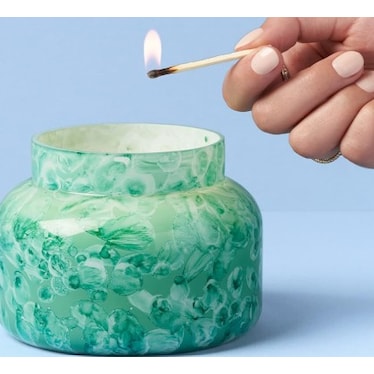 Mint Volcano 19oz Candle Jar 85Hrs 5"W X 4"H