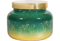 capr green candleholder candle   