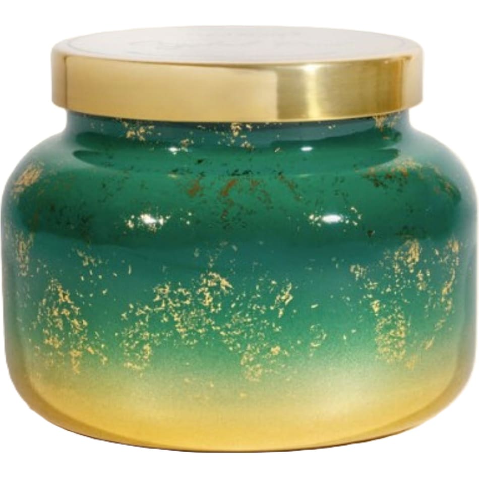 capr green candleholder candle   