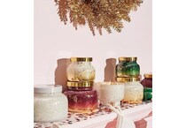 capr green candleholder candle   
