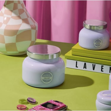 Lavender Volcano 19oz Candle Jar 85Hrs 5"W X 4"H