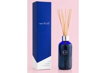 capri blue blue candleholder candle   