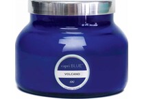 capri blue blue candleholder candle   