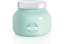 capri blue blue candleholder candle   