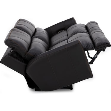 Freida Leather Power Headrest Zero Gravity Reclining Sofa