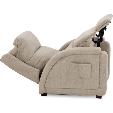 Noah Fully Loaded Lay flat Recliner With Heat And Massage