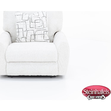 Nolan Lay-Flat Reclining Recliner in Cream