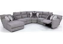 catn grey mtn fab sectional pkg  