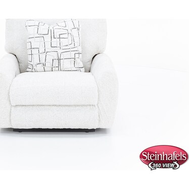Nolan Lay-Flat Reclining Recliner in Cream