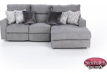 catnapper grey mtn fab sectional  image pkg  