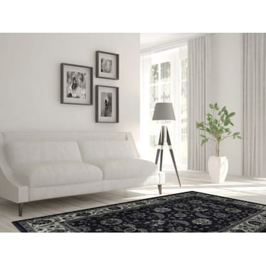 Milan Azzurro Area Rug 5'W x 7'6"L