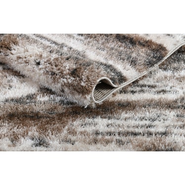 Pulse Delaney Dark Beige Area Rug