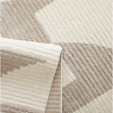 Etros Maki Cream/Tan Geo Area Rug