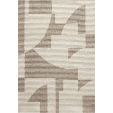 Etros Maki Cream/Tan Geo Area Rug