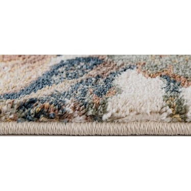 Stonington Coconut/Clay Floral Area Rug