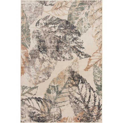 Montville Fall Leaves Area Rug 5'W x 7'3"L