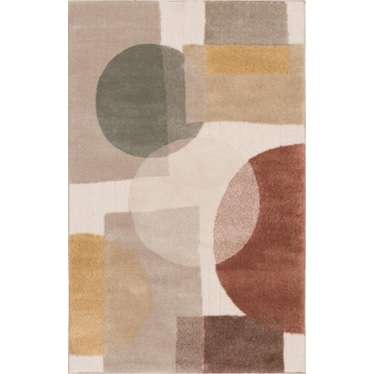 Stonington Coconut/Clay Area Rug