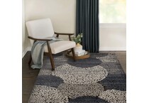 central oriental rugs grey  x    
