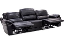 cheers usa black mtn lth sectional piece pkg  