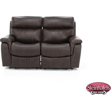 Shane Leather 2-Pc. Power Headrest Reclining Loveseat