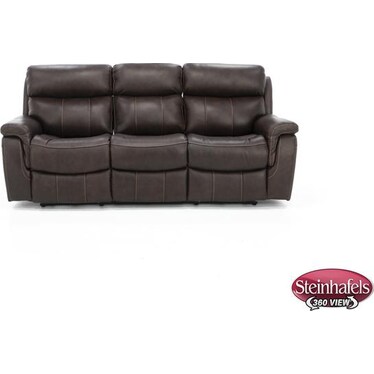 Shane Leather Power Headrest Reclining Sofa