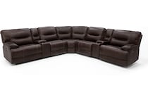 cheers brown mtn lth sectional piece zpkg  