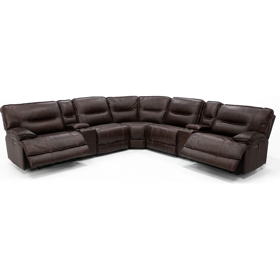 cheers brown mtn lth sectional piece zpkg  