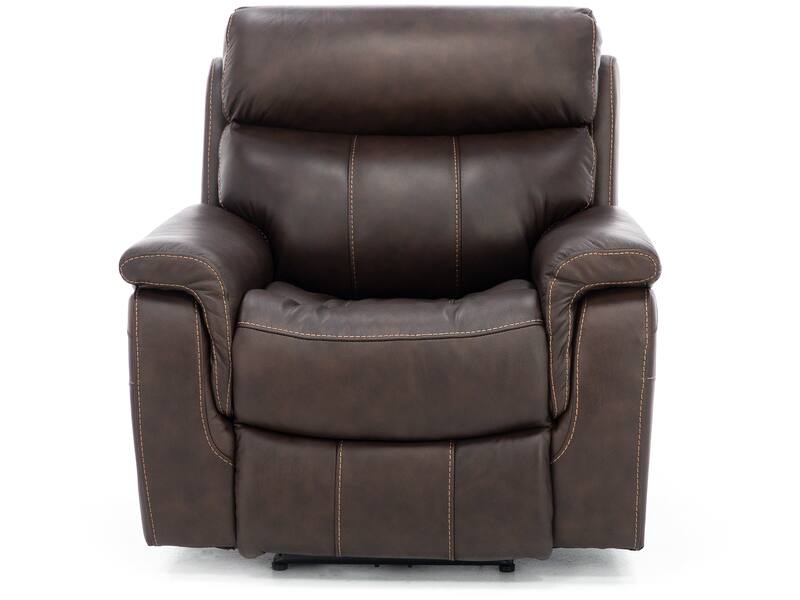 Shane Leather Power Headrest Recliner Steinhafels