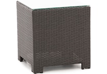 chicago wicker & trading co inc brown end table epkg  