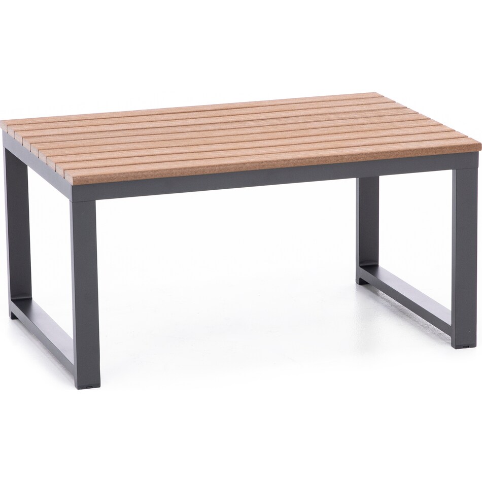 chicago wicker & trading co inc grey coffee table   