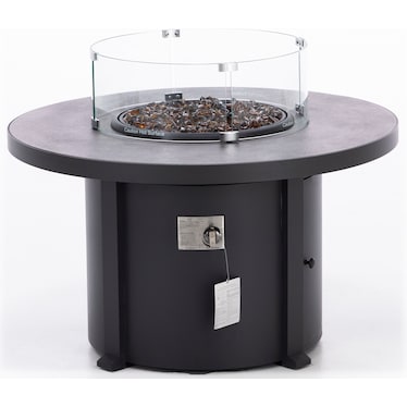 Cal Sil Round Fire Table