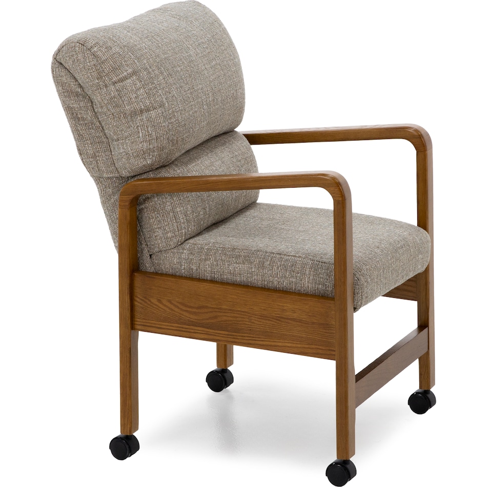 chrm chestnut   fonza pebble inch standard height arm chair   