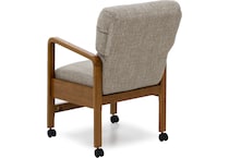 chrm chestnut   fonza pebble inch standard height arm chair   